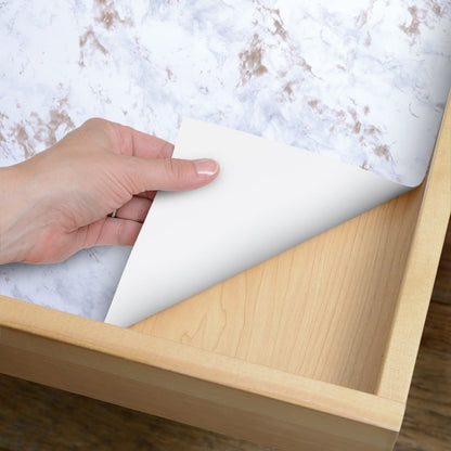 Con-Tact® Brand Creative Covering™ Duo Pack – Removable Self-Adhesive Shelf Liner, Serenity Coral/Metallic Marble