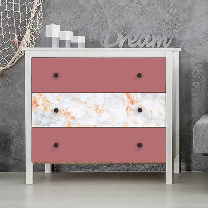 Con-Tact® Brand Creative Covering™ Duo Pack – Removable Self-Adhesive Shelf Liner, Serenity Coral/Metallic Marble