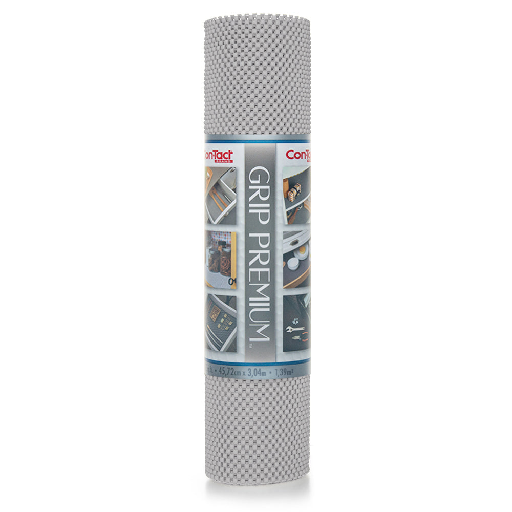 Con-Tact® Brand Printed Grip Premium – Grip Shelf Liner, Cool Gray