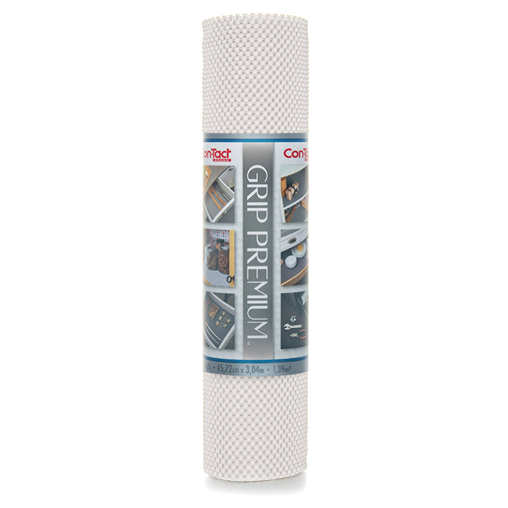 Con-Tact® Brand Grip Premium – Grip Shelf liner, Bright White