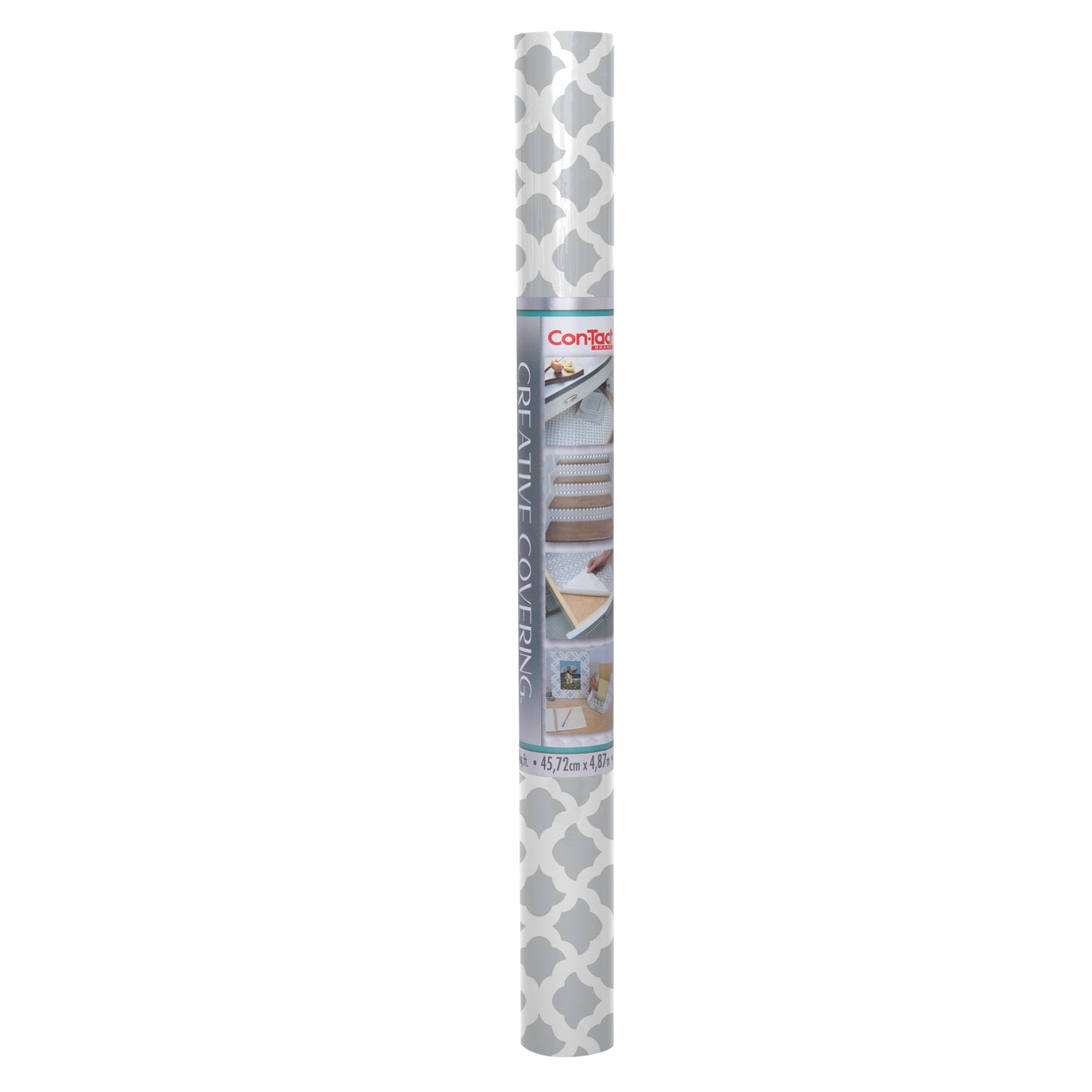 Con-Tact® Brand Creative Covering™ – Removable Self-Adhesive Shelf Liner, Talisman Glacier Gray