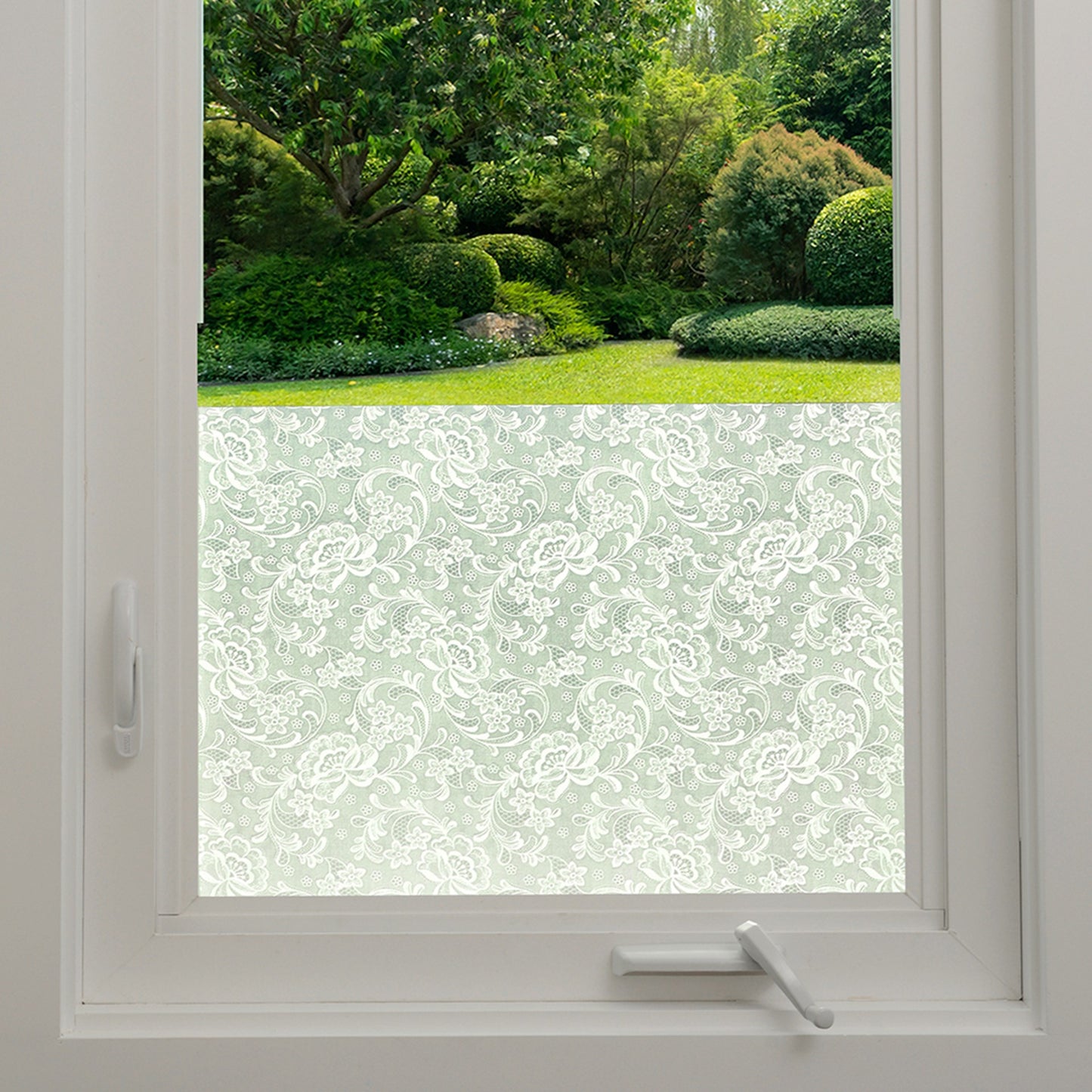 Clear Cover™ Frosty™ White Lace Self-Adhesive