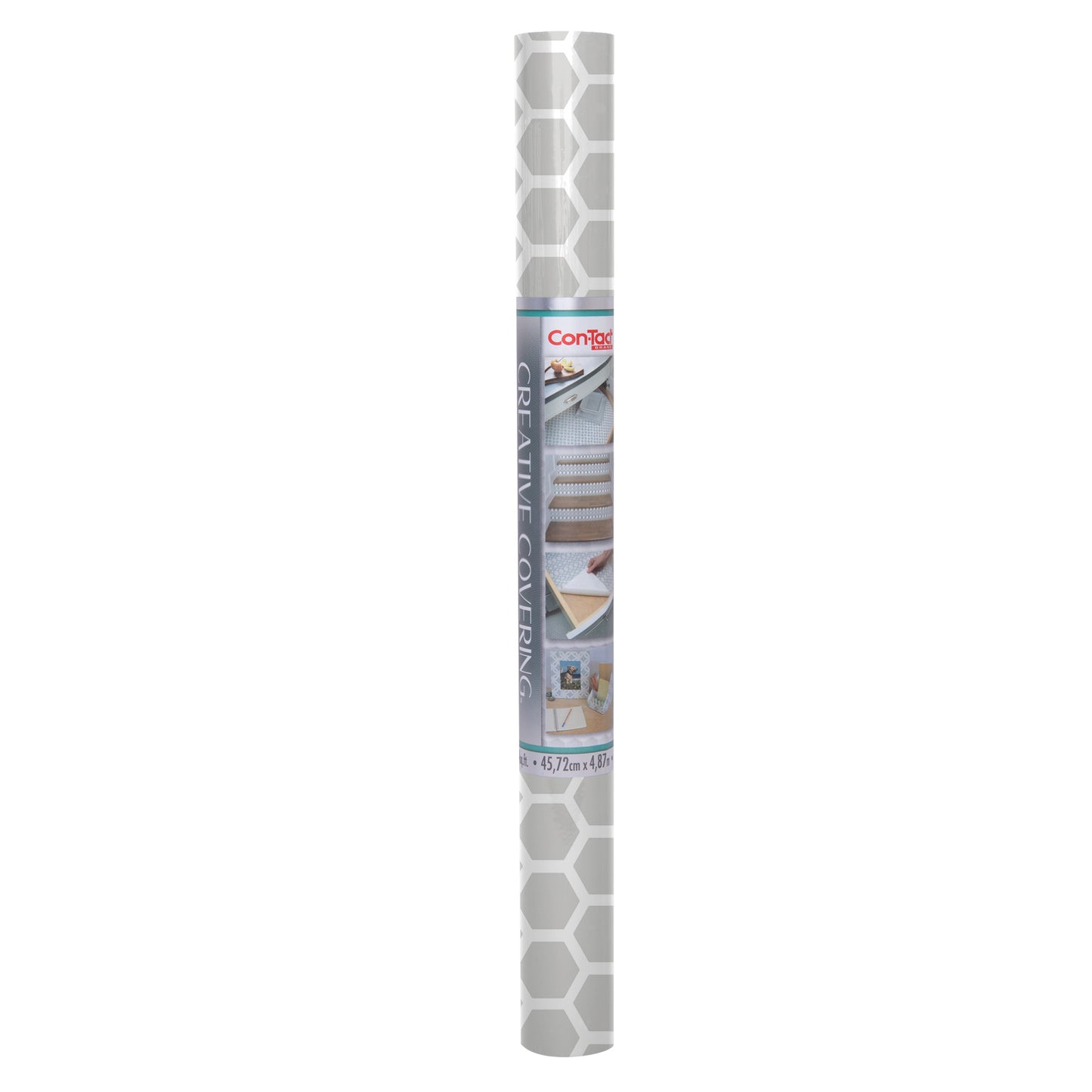 Con-Tact® Brand Creative Covering™ Simple Honeycomb Gray