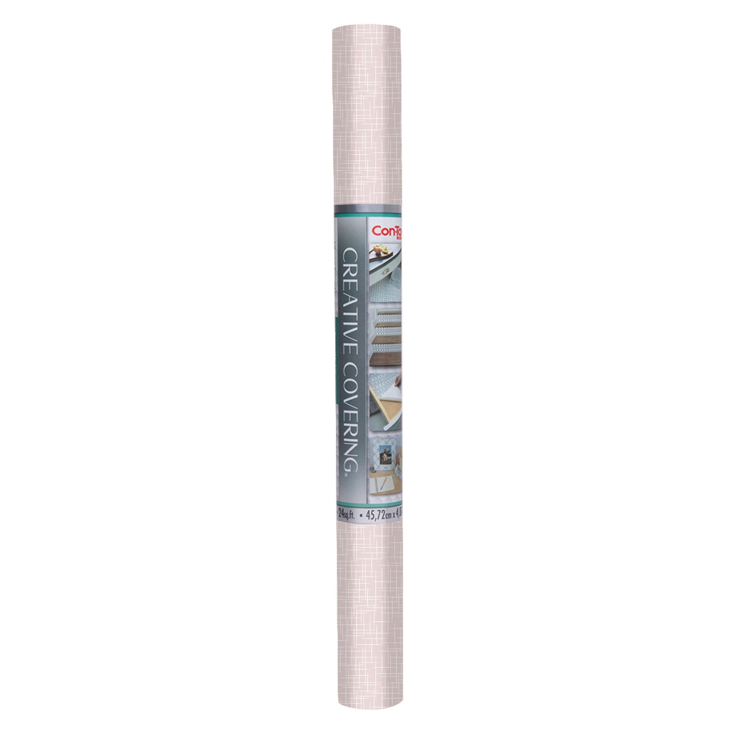 Con-Tact® Brand Creative Covering™ – Removable Self-Adhesive Shelf Liner, Linen Rosé