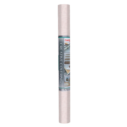 Con-Tact® Brand Creative Covering™ – Removable Self-Adhesive Shelf Liner, Linen Rosé