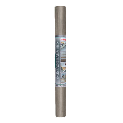 Con-Tact® Brand Creative Covering™ – Removable Self-Adhesive Shelf Liner, Woodgrains Rustic Gray Oak