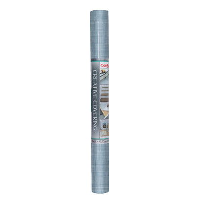 Con-Tact® Brand Creative Covering™ – Removable Self-Adhesive Shelf Liner, Shantung Misty Blue