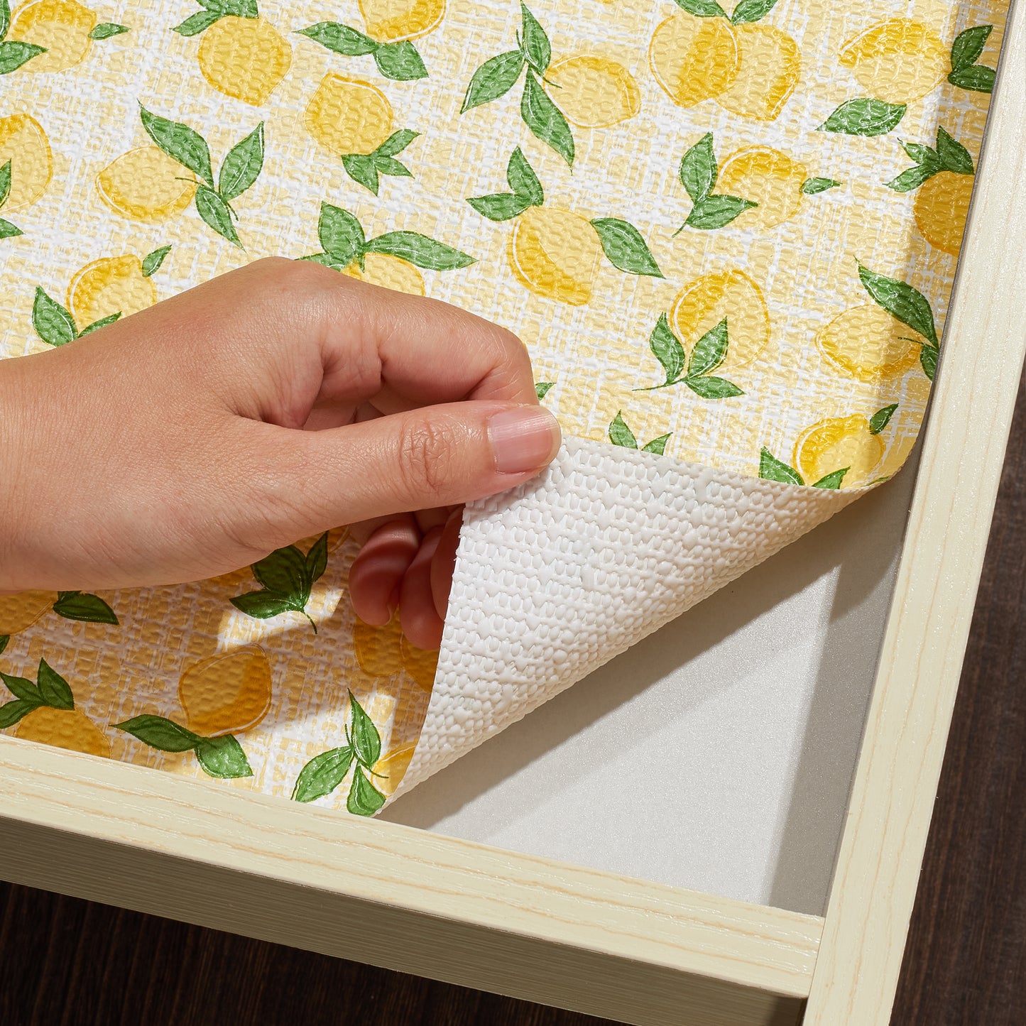 Con-Tact® Brand Grip Prints™, Non-Adhesive, Country Lemon