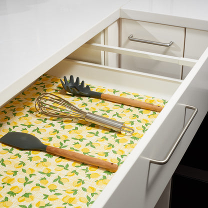Con-Tact® Brand Grip Prints™, Non-Adhesive, Country Lemon