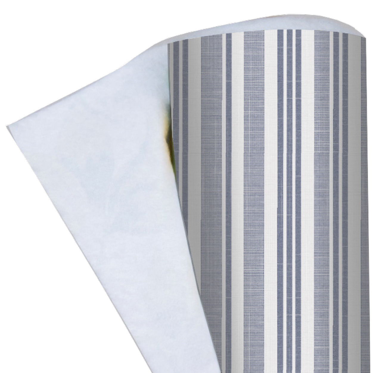 Con-Tact® Brand Yard Goods – Pre-Cut , Linen Stripes Blue