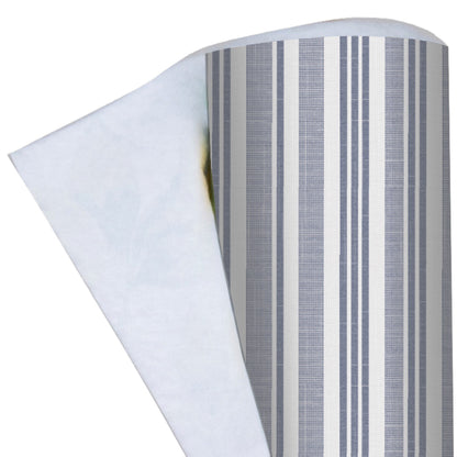 Con-Tact® Brand Yard Goods – Pre-Cut , Linen Stripes Blue