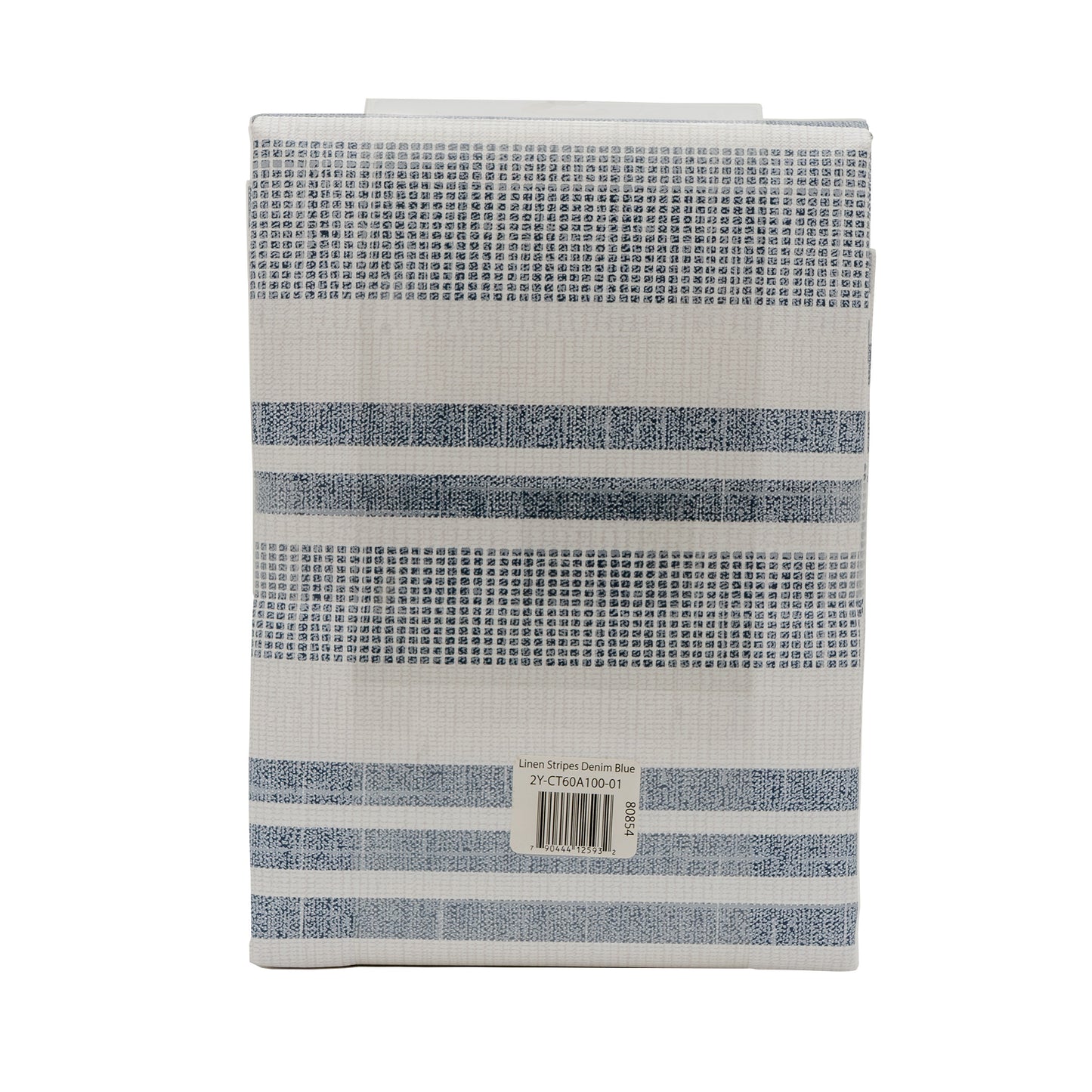 Con-Tact® Brand Yard Goods – Pre-Cut , Linen Stripes Blue