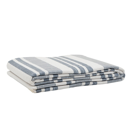 Con-Tact® Brand Yard Goods – Pre-Cut , Linen Stripes Blue
