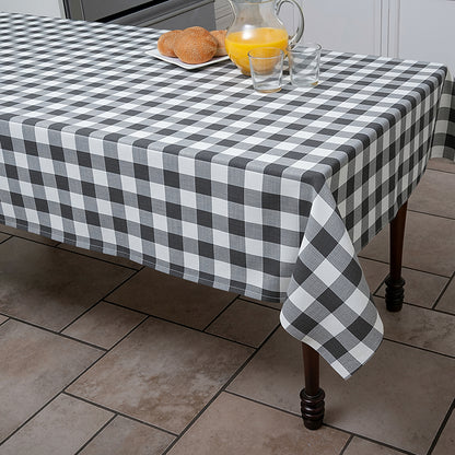 Con-Tact® Brand Yard Goods – Pre-Cut , Linen Gingham Black Gray