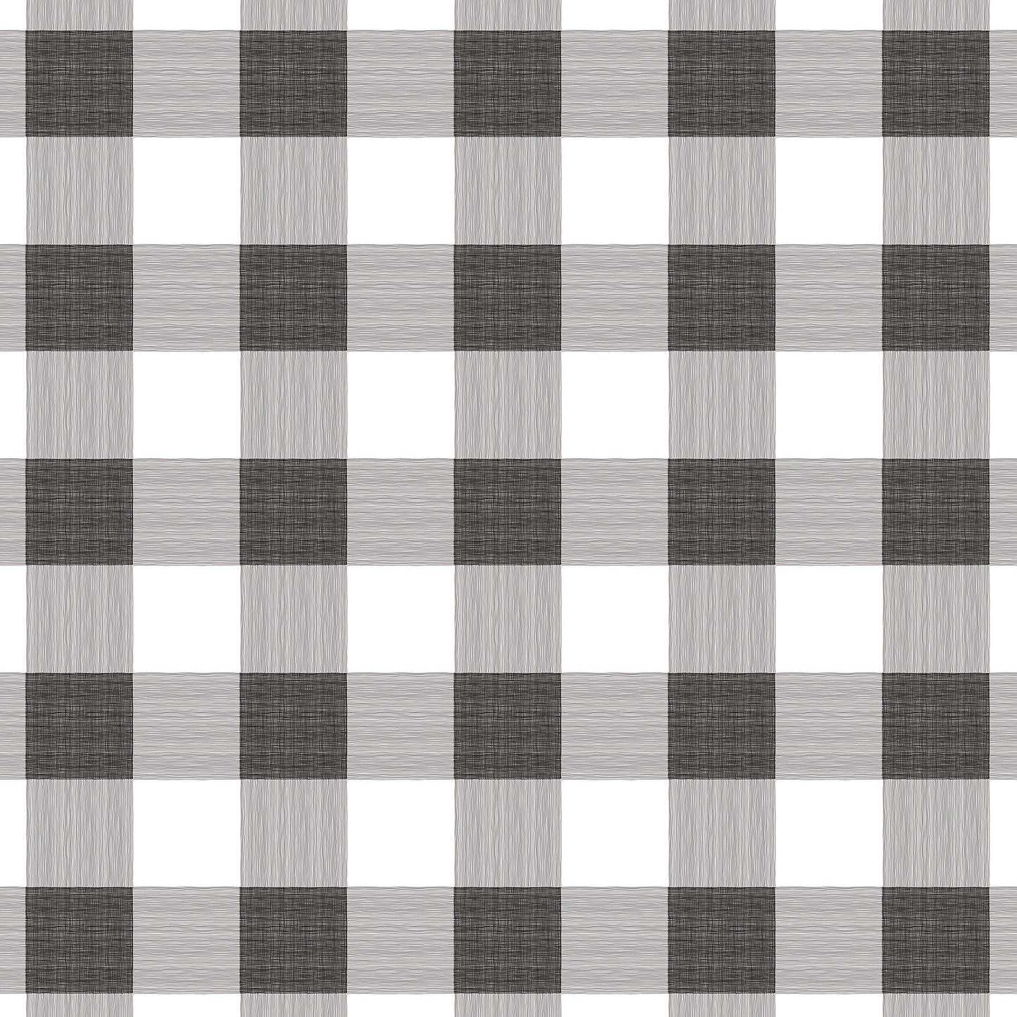 Con-Tact® Brand Yard Goods – Pre-Cut , Linen Gingham Black Gray