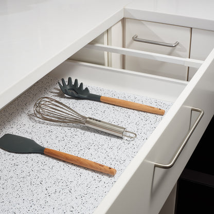 Con-Tact® Brand Grip Prints™, Non-Adhesive, Granite Black & White