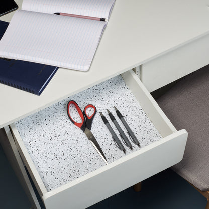 Con-Tact® Brand Grip Prints™, Non-Adhesive, Granite Black & White