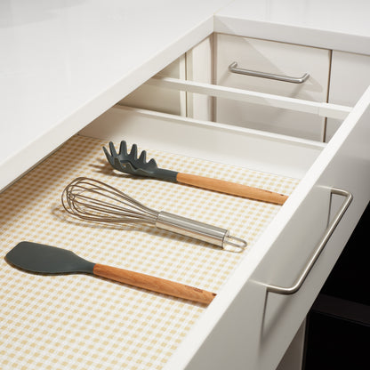 Con-Tact® Brand Grip Prints™, Non-Adhesive, Khaki Plaid