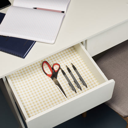 Con-Tact® Brand Grip Prints™, Non-Adhesive, Khaki Plaid