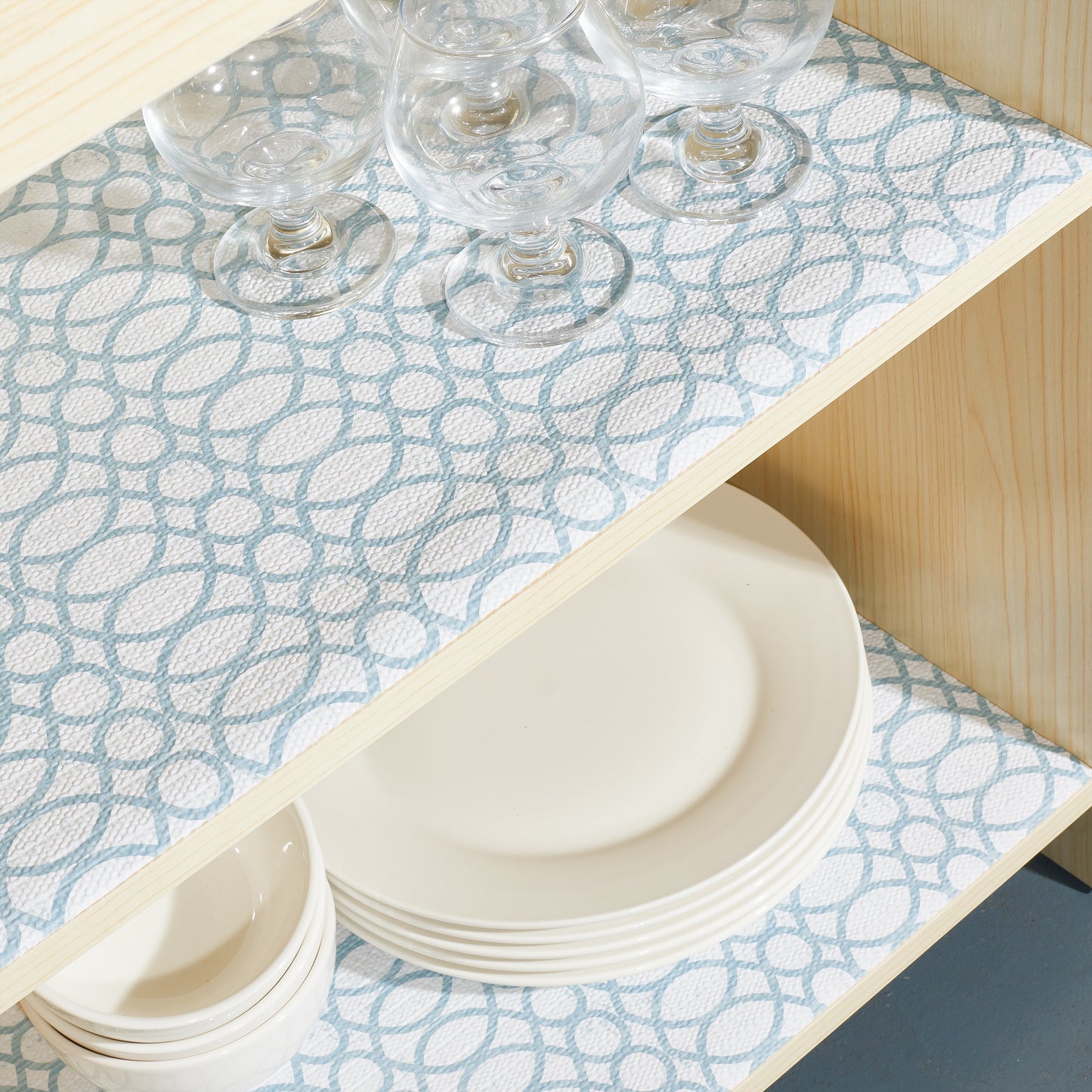 Con-Tact® Brand Grip Prints™, Non-Adhesive, Moderna Blue