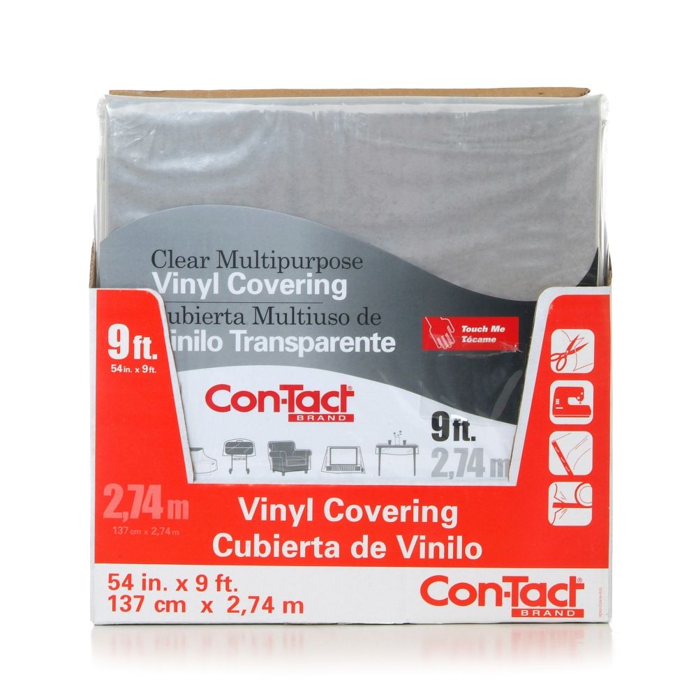Con-Tact® Brand Yard Goods – Non-Adhesive Surface Protection, Clear Multipurpose