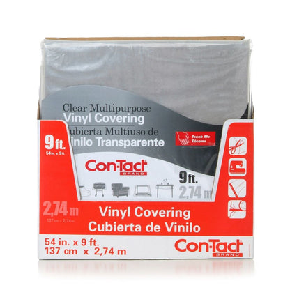 Con-Tact® Brand Yard Goods – Non-Adhesive Surface Protection, Clear Multipurpose