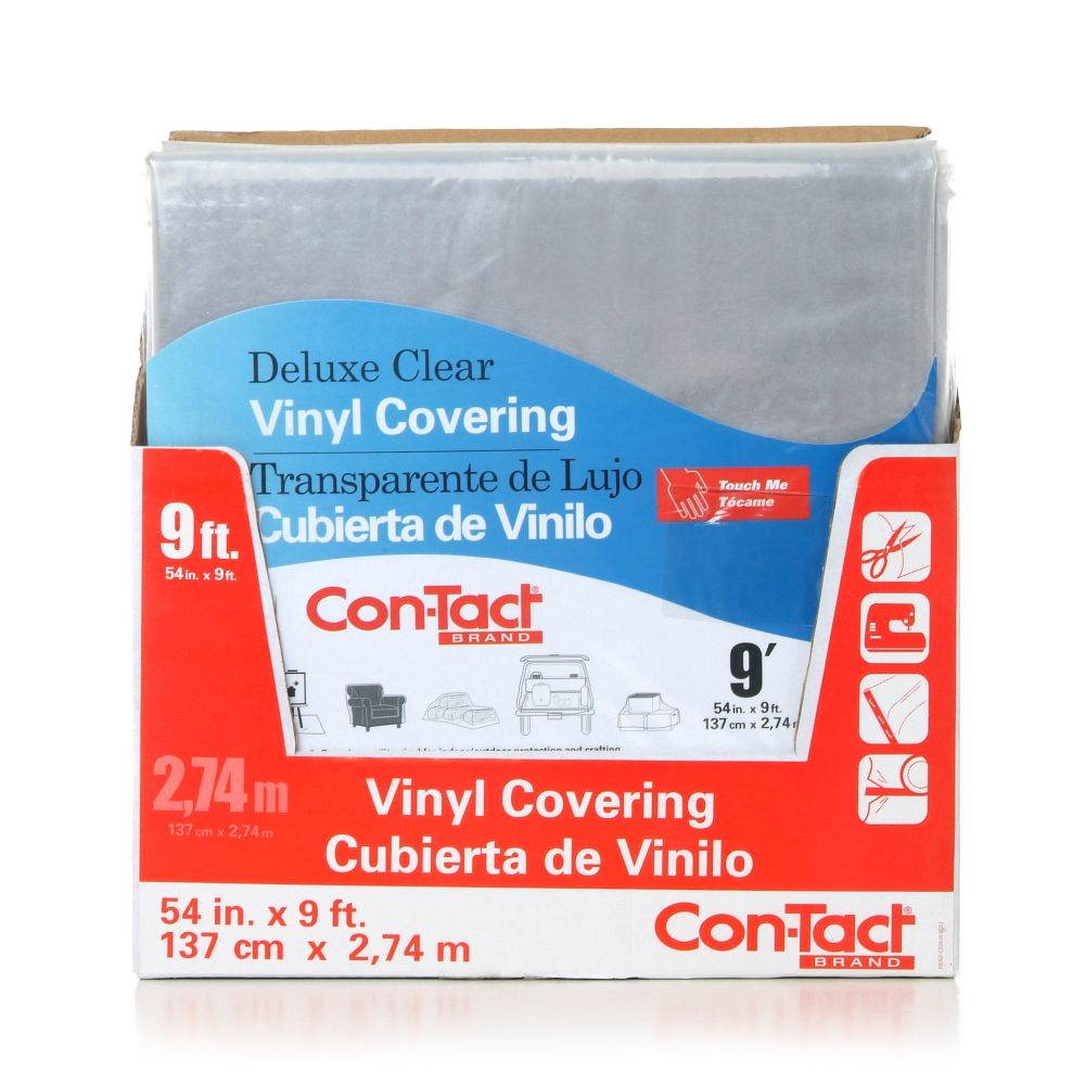 Con-Tact® Brand Yard Goods – Non-Adhesive Surface Protection, Clear Deluxe