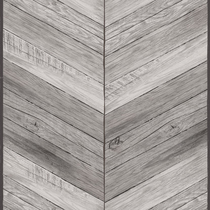 Con-Tact® Brand Deco Squares Herringbone Wood Grey, Self-Adhesive