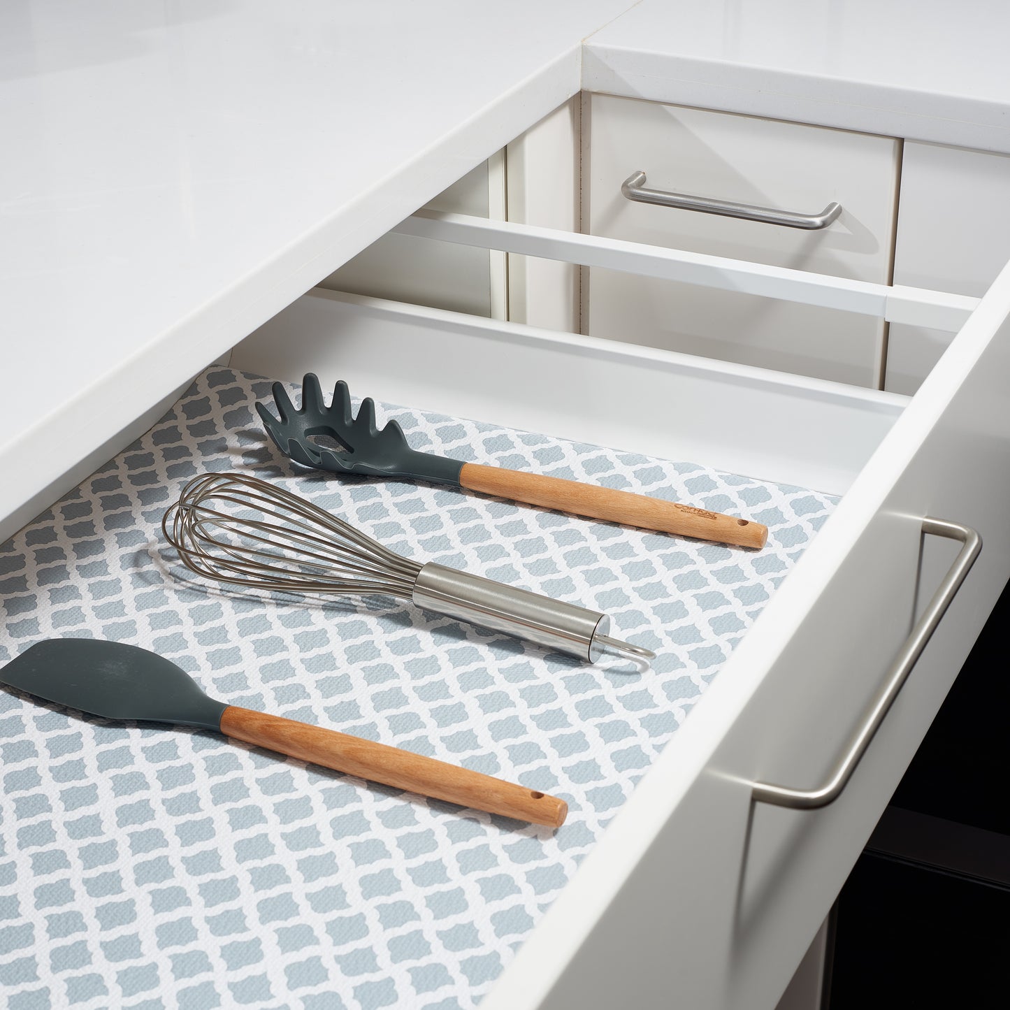 Con-Tact® Brand Grip Prints™, Non-Adhesive, Talisman Glacier Gray