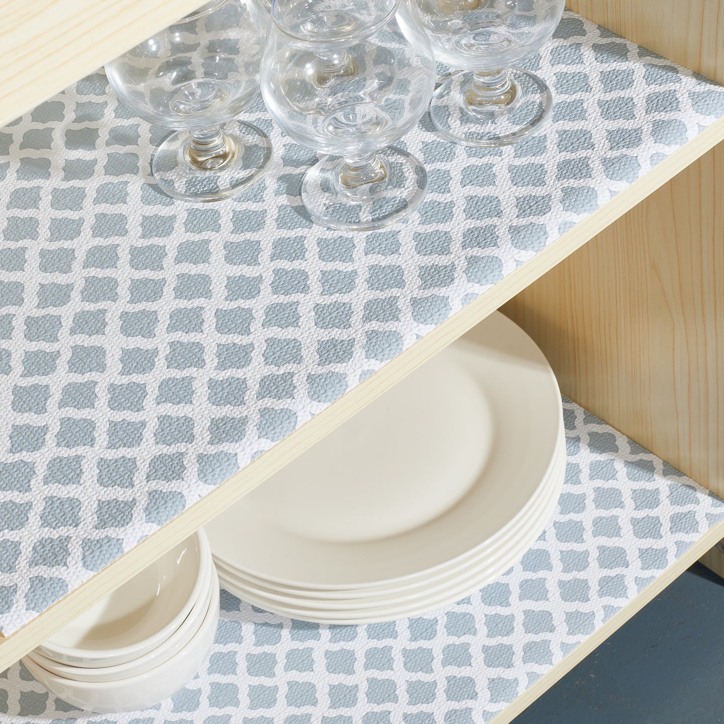 Con-Tact® Brand Grip Prints™, Non-Adhesive, Talisman Glacier Gray