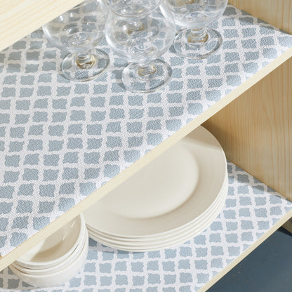 Con-Tact® Brand Grip Prints™, Non-Adhesive, Talisman Glacier Gray