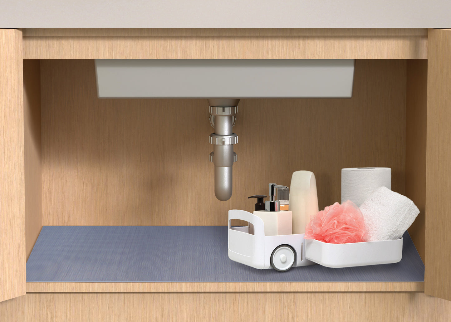 Con-Tact® Brand Under Sink Mat – Kitchen Accessories, Blue