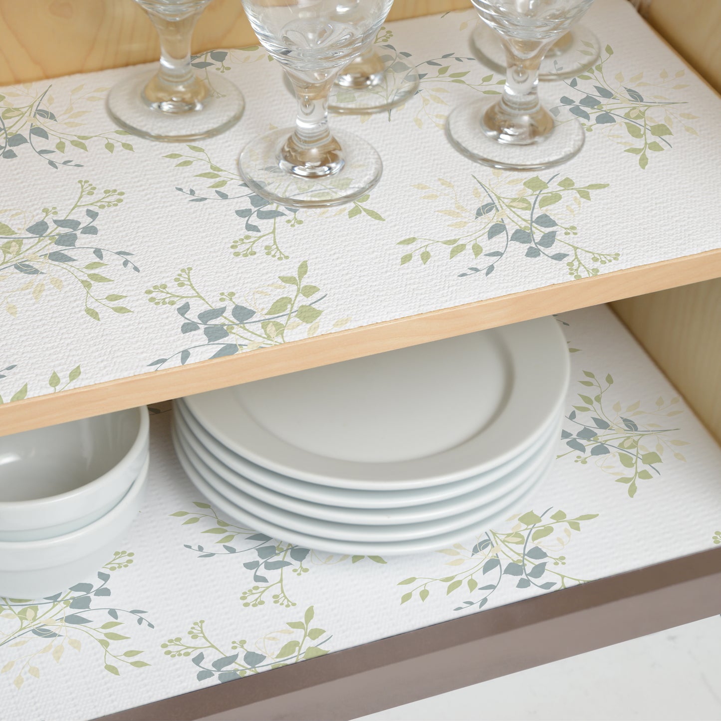 Con-Tact® Brand Grip Prints™, Non-Adhesive, Aspen Aloe