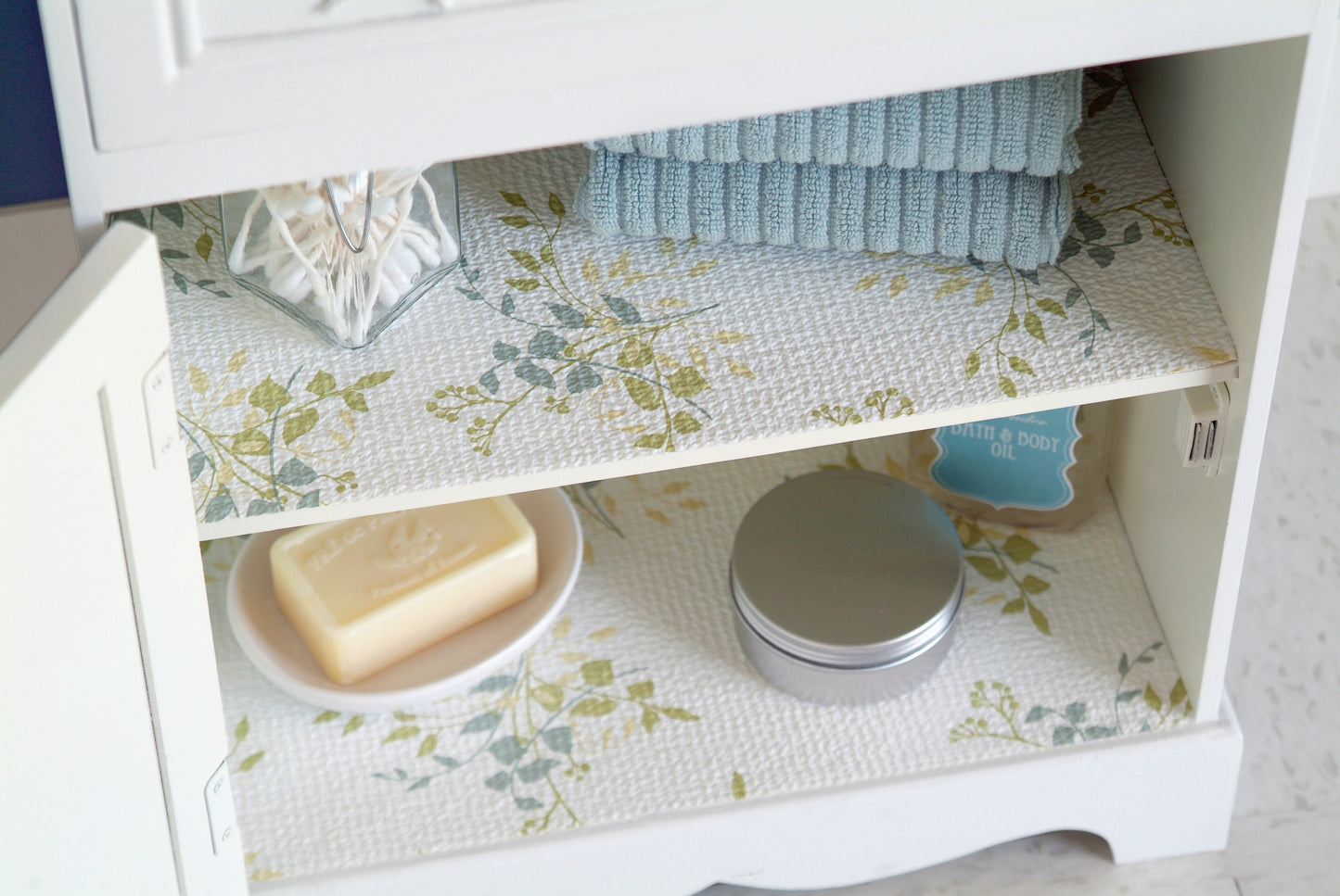 Con-Tact® Brand Grip Prints™, Non-Adhesive, Aspen Aloe