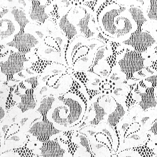 Frosty™ White Lace Self-Adhesive