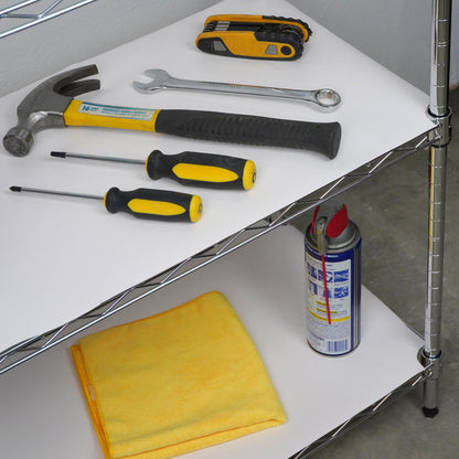 Con-Tact® Brand Simple Elegance – Non-Adhesive Shelf Liner, White Diamonds