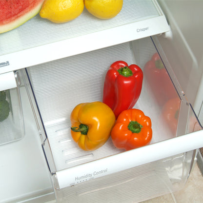 Zip-N-Fit™ Premium Shelf Liner Ribbed Clear