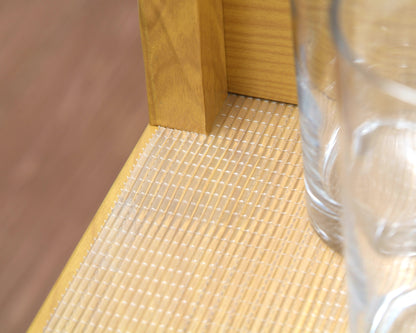 Con-Tact® Brand Zip-N-Fit™ Premium – Non-Adhesive Shelf Liner, Ribbed Clear