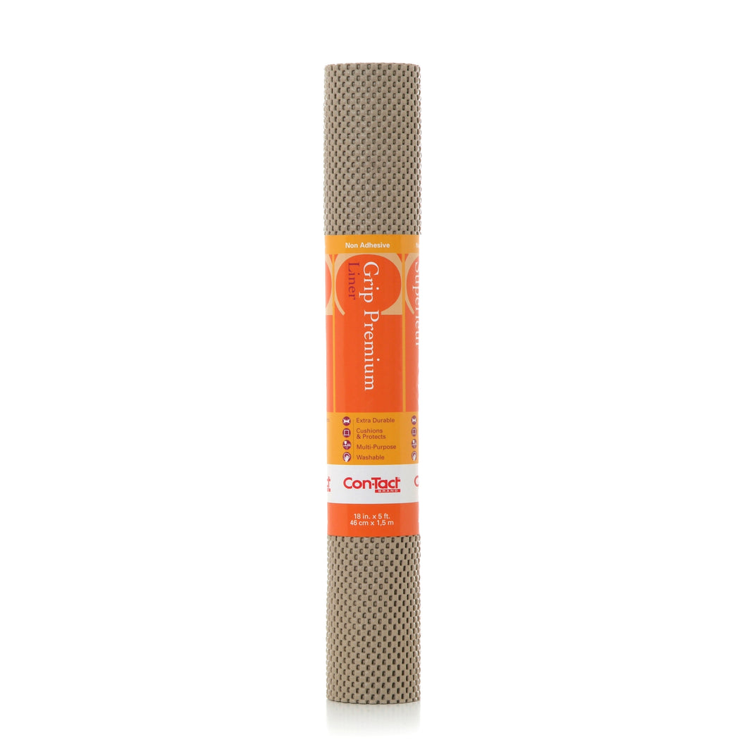 Con-Tact 12 In. x 4 Ft. Chocolate Grip Premium Non-Adhesive Shelf
