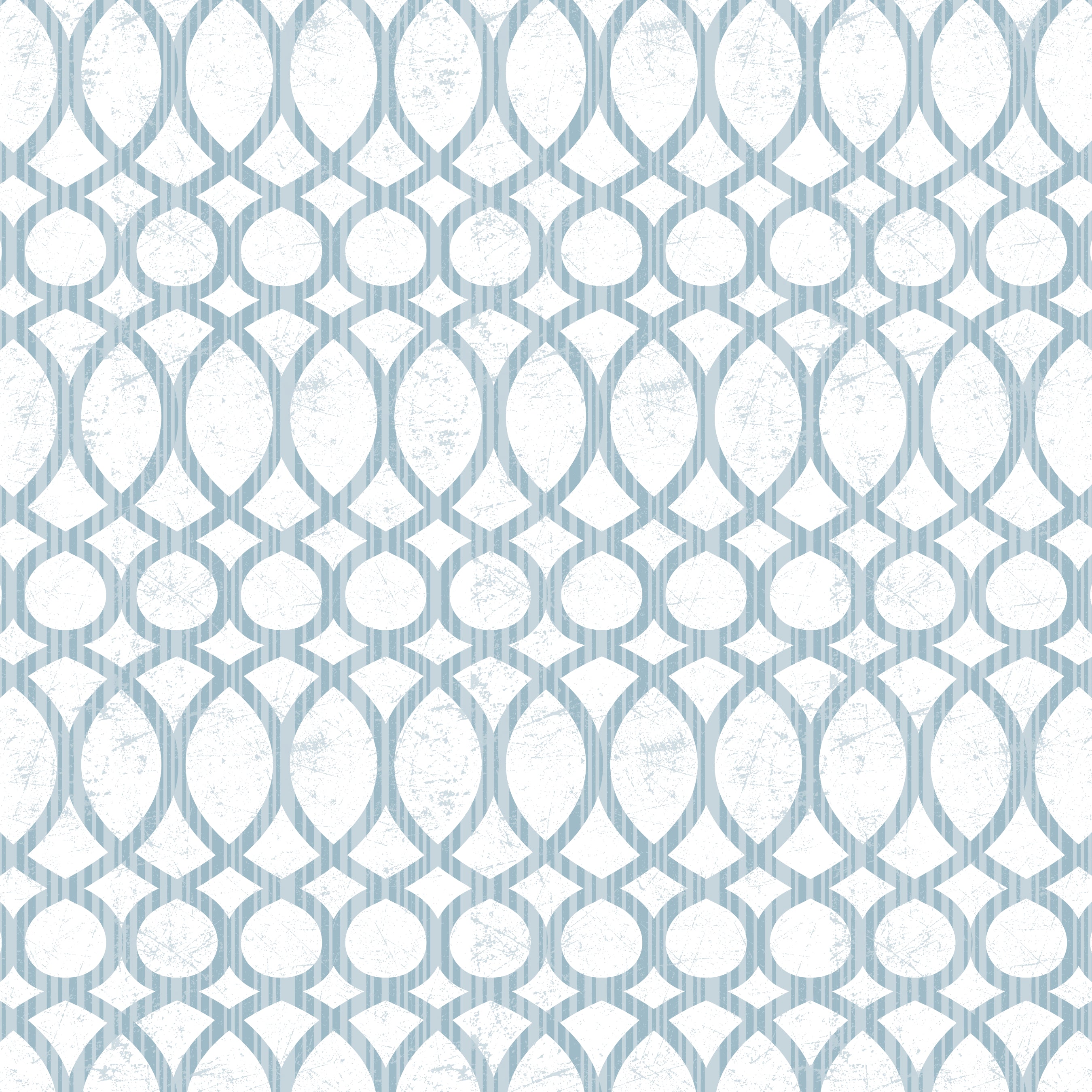 Close-up of Creative Covering™ pattern in Moderna blue