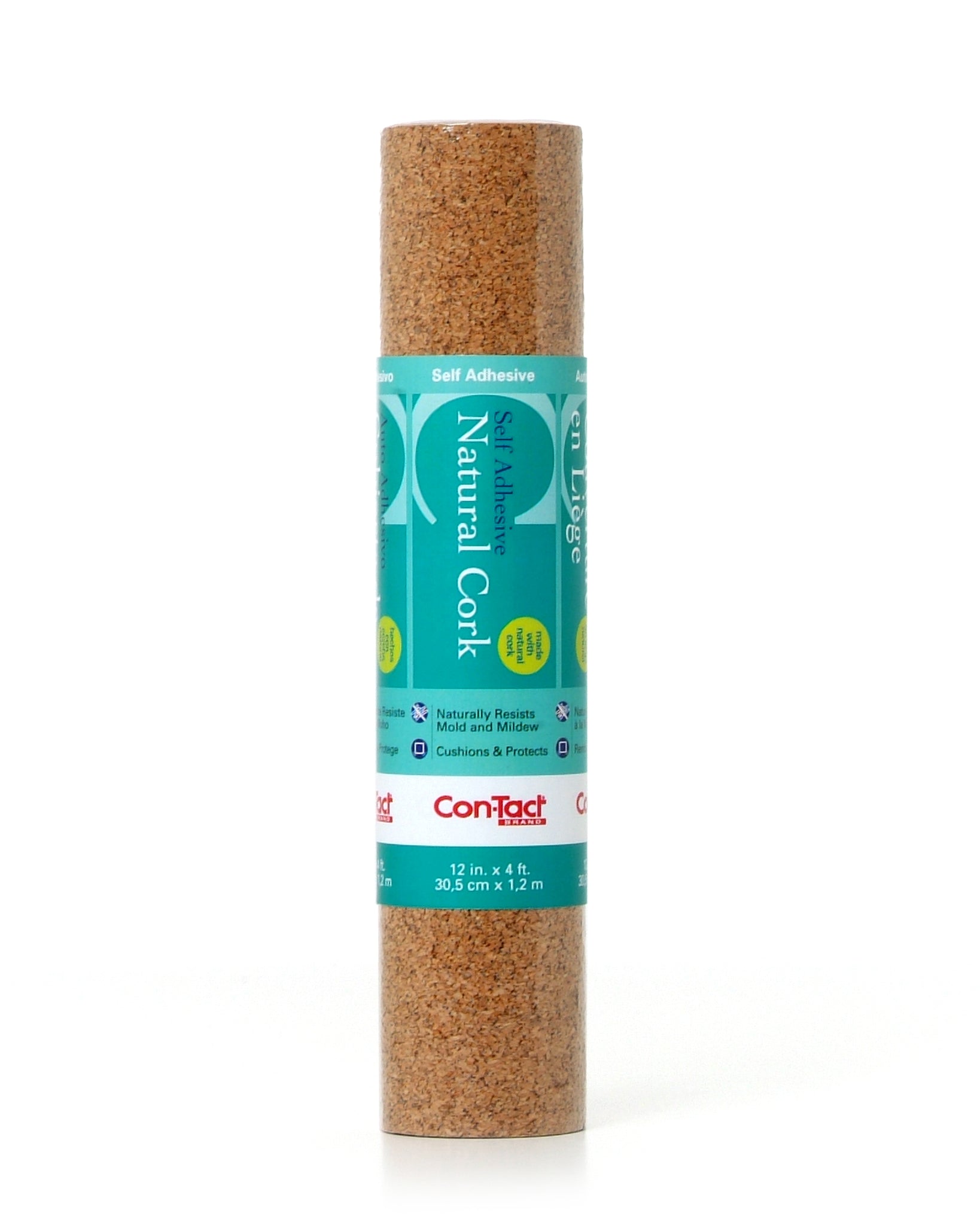 Con-Tact Multi-Purpose Specialty 12 in. x 4 ft. Cork Self-Adhesive
